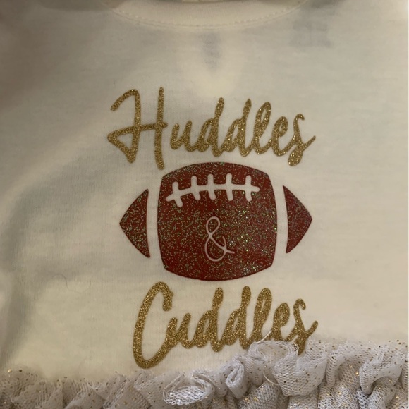 NWT Infant Chick Pea 2 Piece  Bodysuit & Headband Huddles‎ and Cuddles - Picture 4 of 8